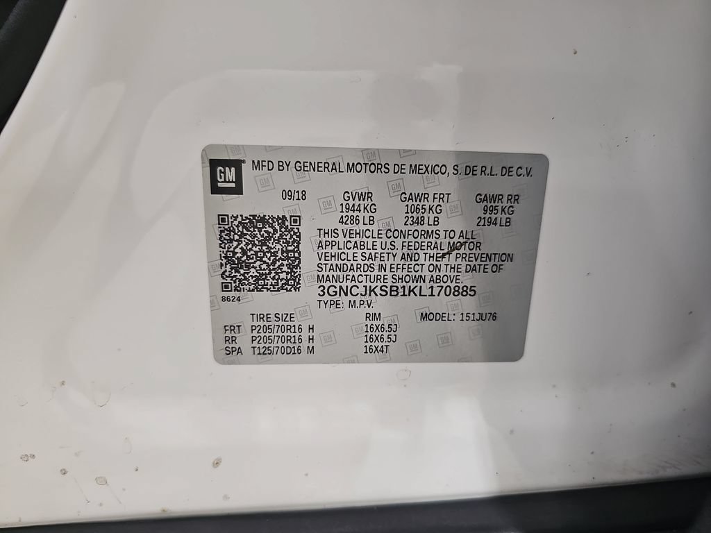 Used 2019 Chevrolet Trax LS w/ Tint and Cruise Package FWD image 39