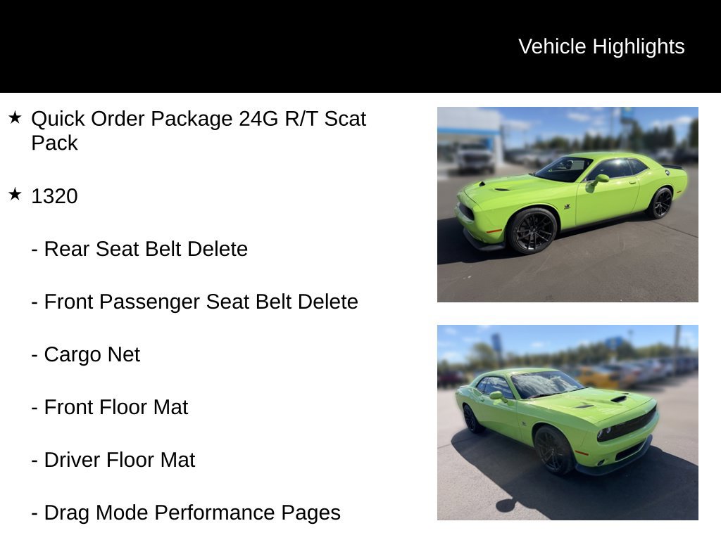 Used 2023 Dodge Challenger R/T Scat Pack RWD image 5