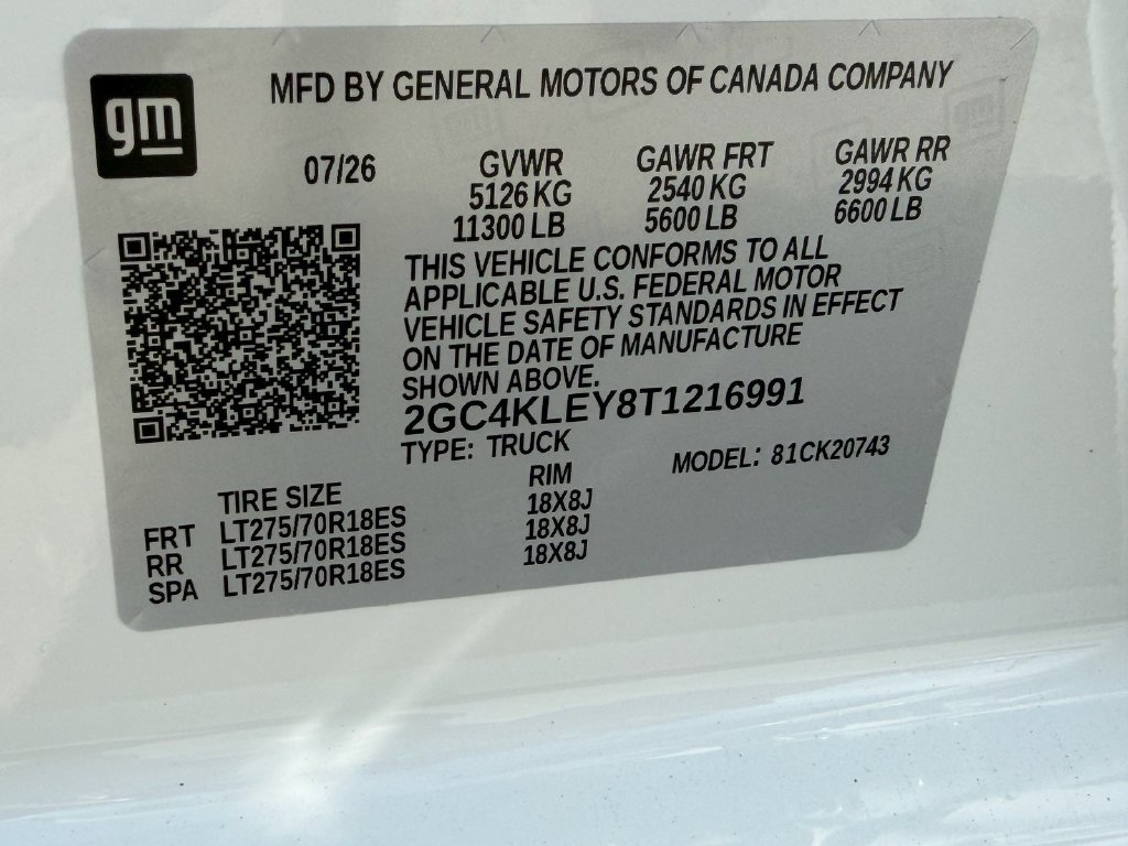 New 2026 Chevrolet Silverado 2500 W/T AWD/4WD image 16