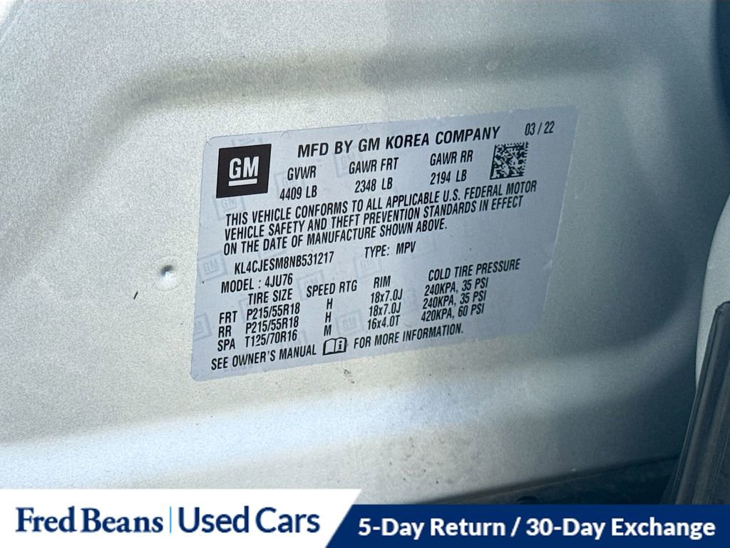 Used 2022 Buick Encore Preferred w/ Safety Package image 32