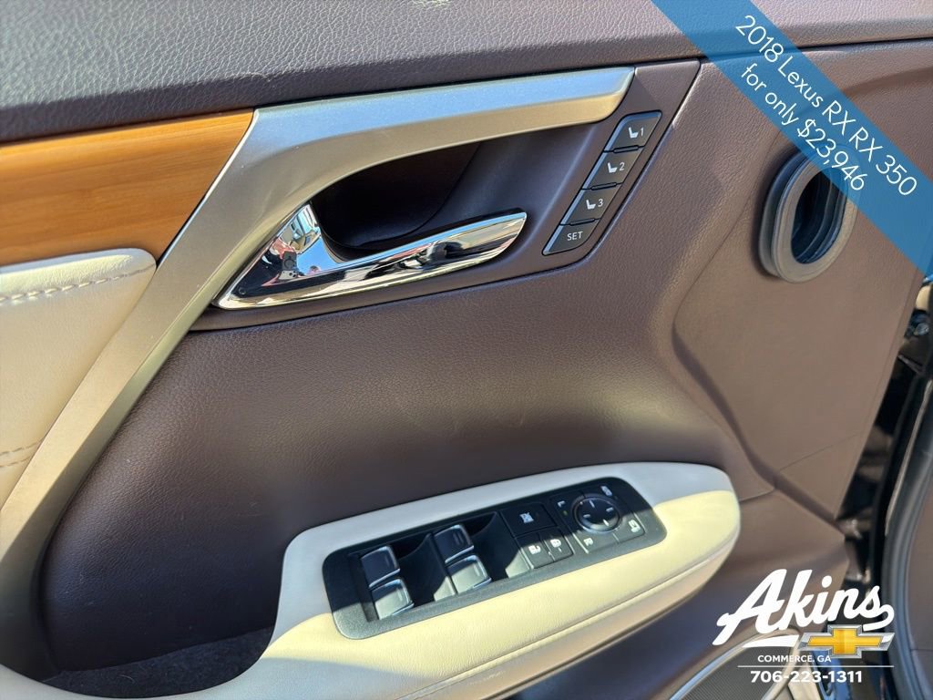 Used 2018 Lexus RX 350 FWD w/ Premium Package image 15