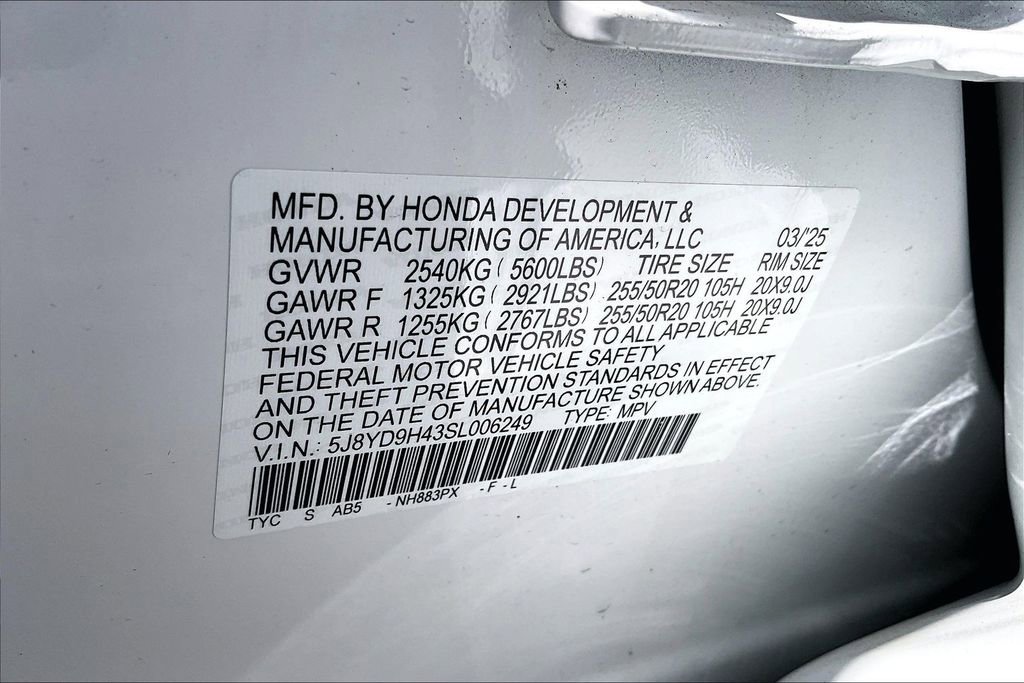 Certified 2025 Acura MDX w/ Technology Package image 45