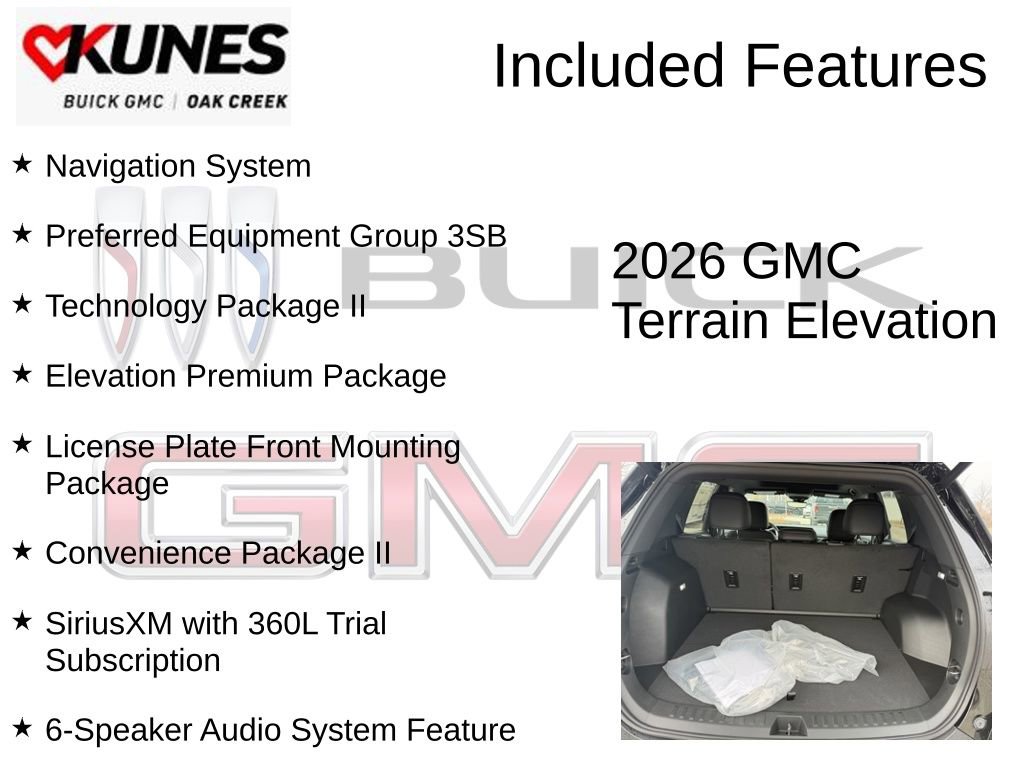New 2026 GMC Terrain Elevation w/ Elevation Premium Package image 2