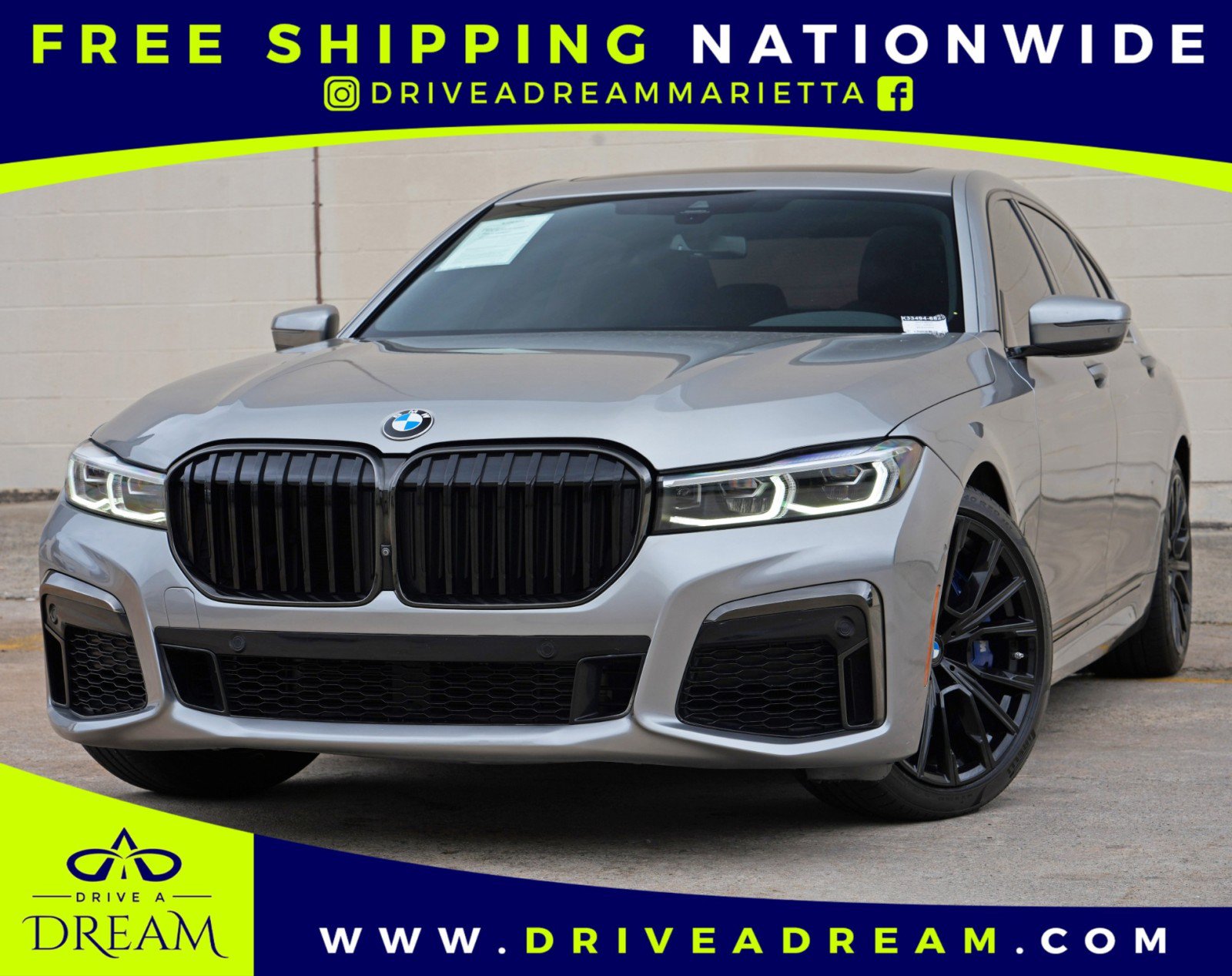 Used 2022 BMW 740i w/ M Sport Package RWD image 1
