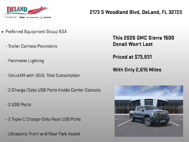 New 2026 GMC Sierra 1500 Denali AWD/4WD image 35