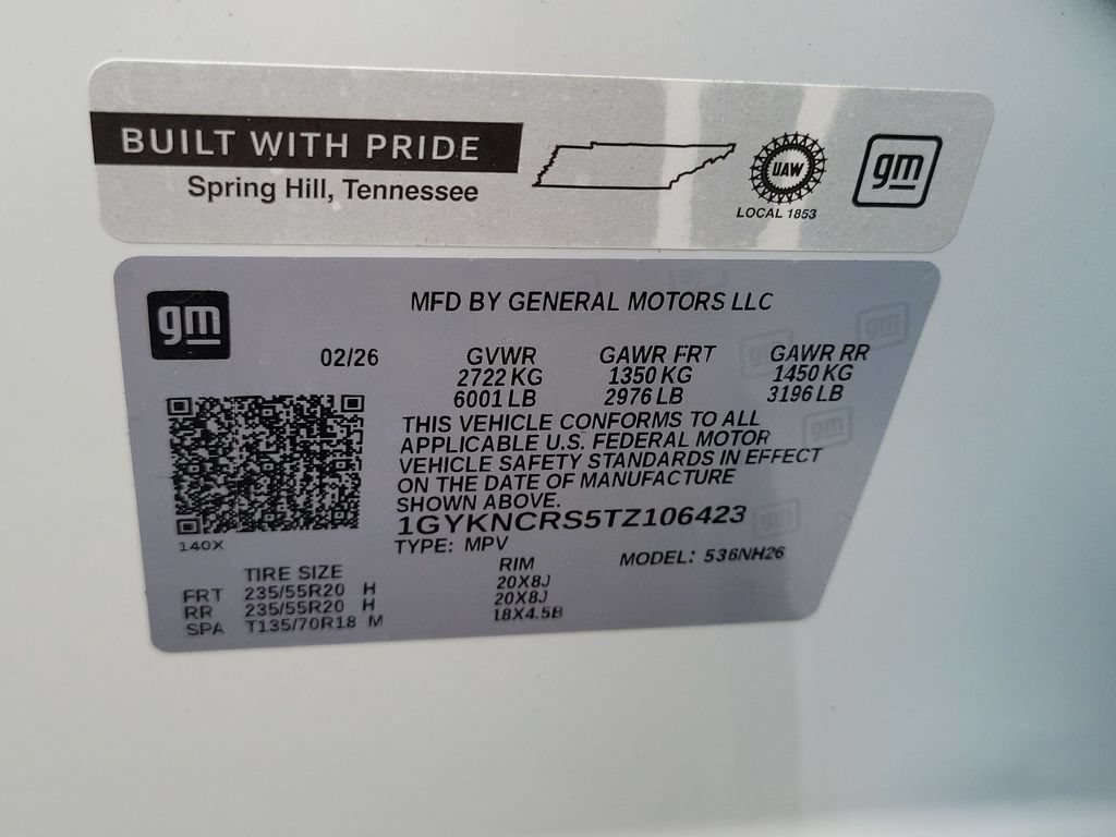 Used 2026 Cadillac XT5 Premium Luxury w/ Driver Assist Package FWD image 34