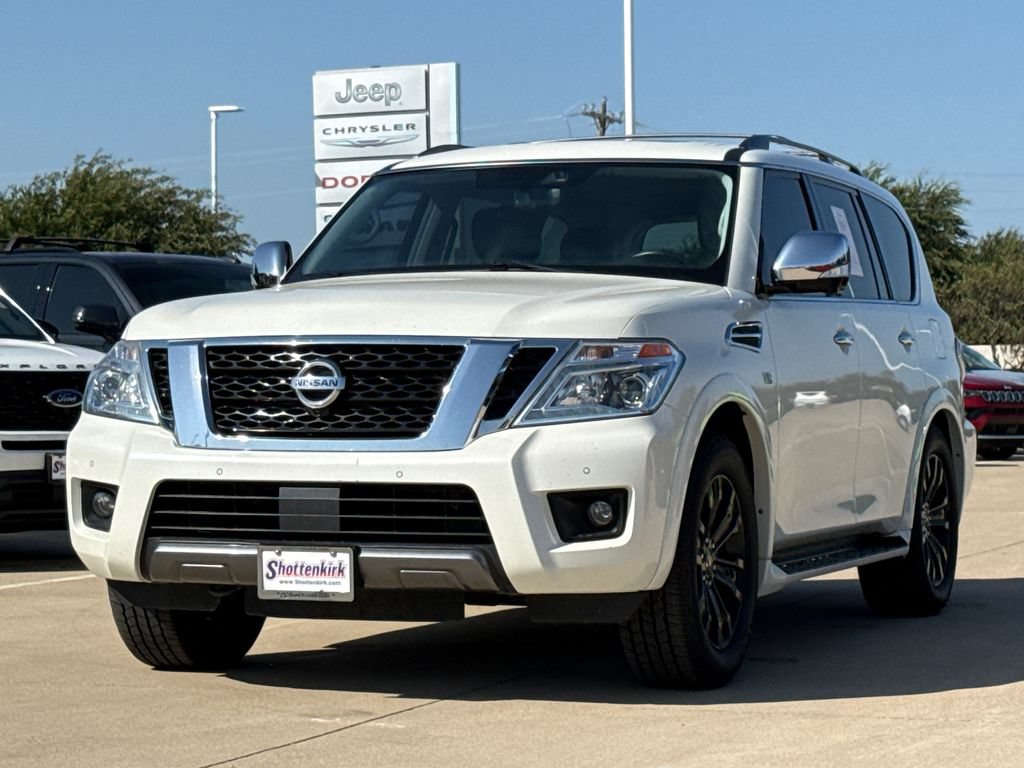 Used 2020 Nissan Armada Platinum w/ Captain's Chairs Package RWD image 3