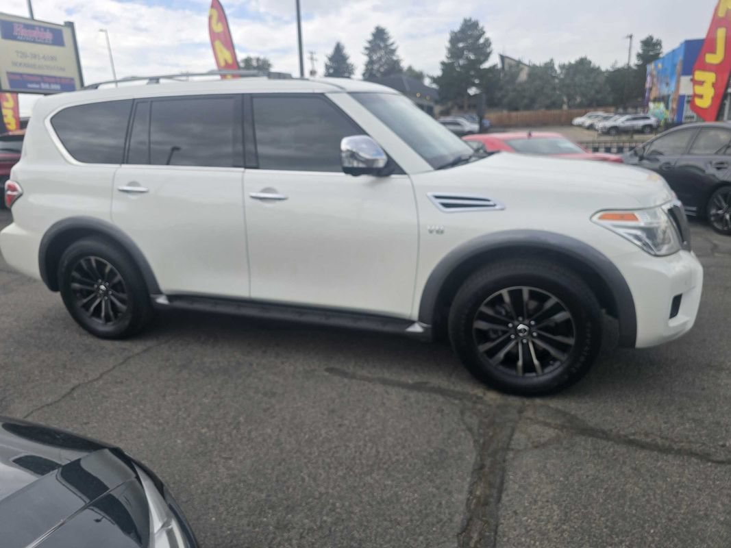 Used 2017 Nissan Armada Platinum w/ Captain Seat Package AWD/4WD image 7