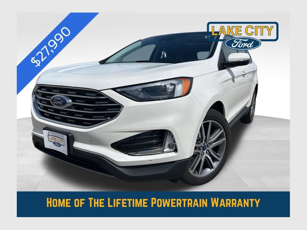 Used 2022 Ford Edge Titanium AWD/4WD video 1