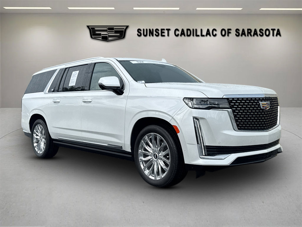 Certified 2024 Cadillac Escalade ESV Premium Luxury w/ Performance Package RWD image 1