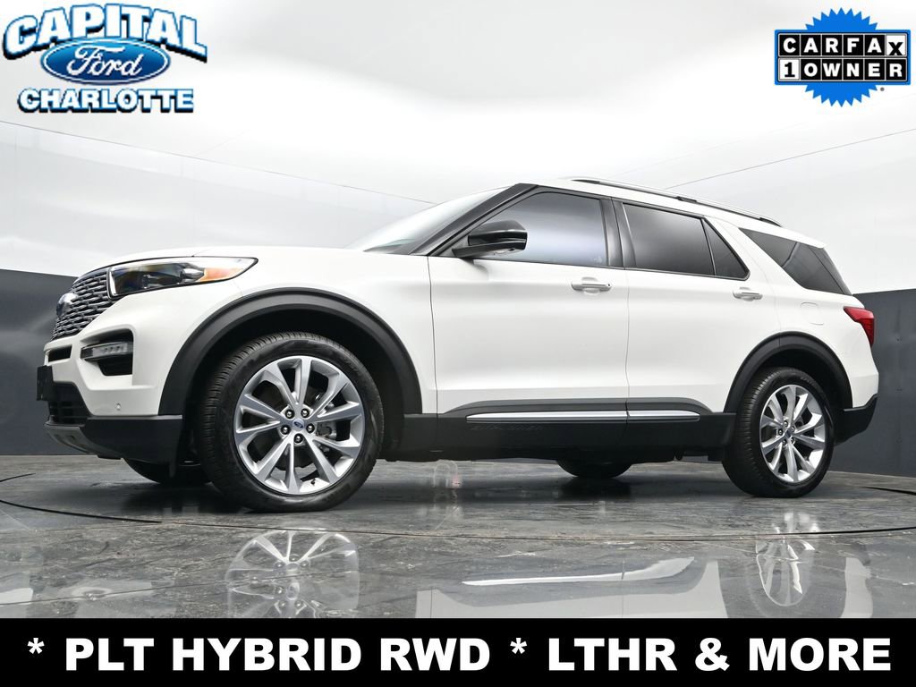 Used 2023 Ford Explorer Platinum w/ Class IV Trailer Tow Package RWD image 25