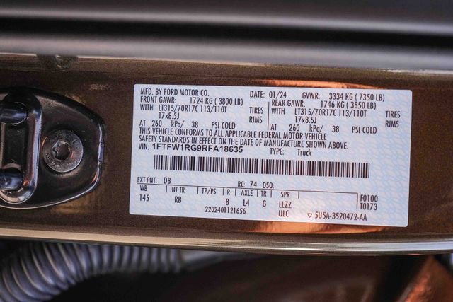 Certified 2024 Ford F150 Raptor AWD/4WD image 38