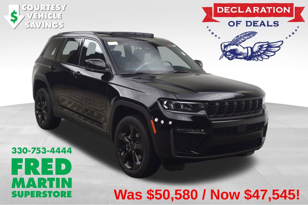 New 2026 Jeep Grand Cherokee Limited w/ Limited Altitude Package