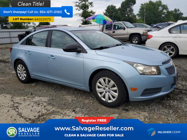Used 2011 Chevrolet Cruze LS w/ Connectivity Package FWD image 5