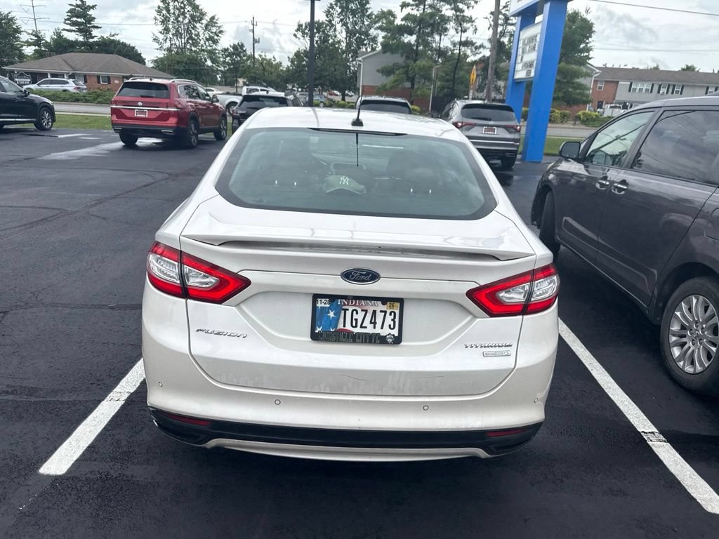 Used 2015 Ford Fusion Titanium w/ Terracotta Package FWD image 12