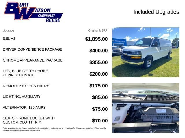 New 2026 Chevrolet Express 2500 w/ Driver Convenience Package RWD video 3