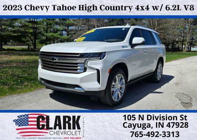 Used 2023 Chevrolet Tahoe High Country image 1