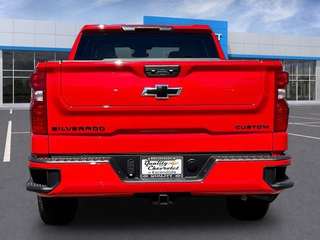 New 2026 Chevrolet Silverado 1500 Custom w/ Turbomax Blackout Package RWD image 4