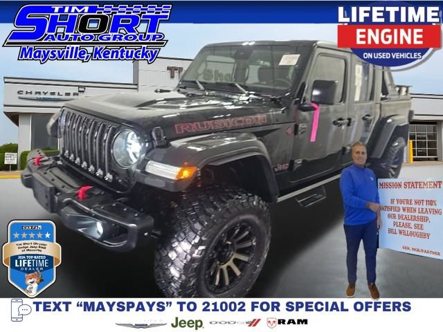 Used 2021 Jeep Gladiator Rubicon w/ Uconnect 4C Nav & Sound Group AWD/4WD image 1