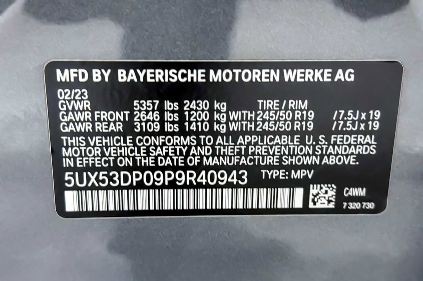 Used 2023 BMW X3 xDrive30i w/ Premium Package image 30