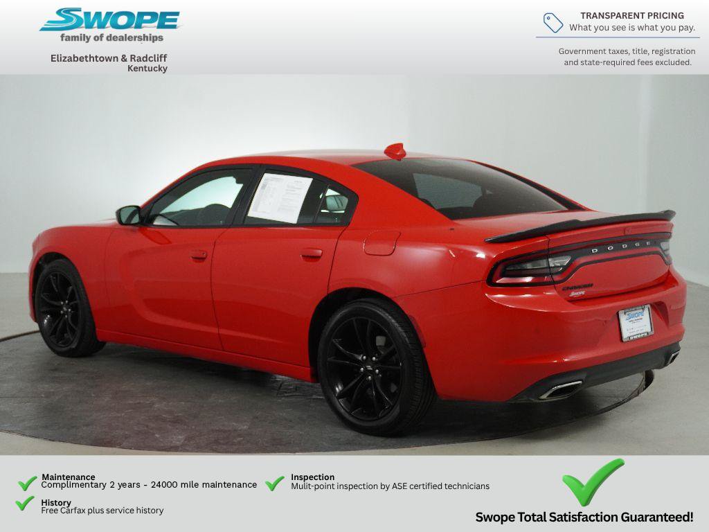 Used 2018 Dodge Charger SXT Plus w/ Blacktop Package RWD image 7