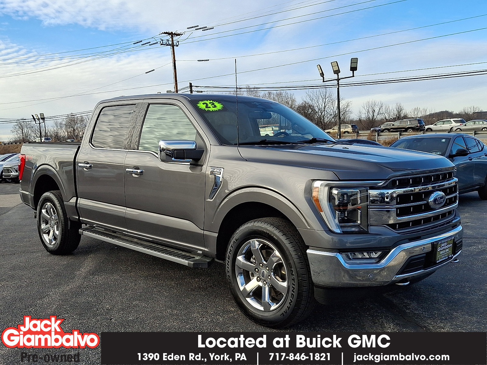 Used 2023 Ford F150 Lariat w/ Equipment Group 502A High