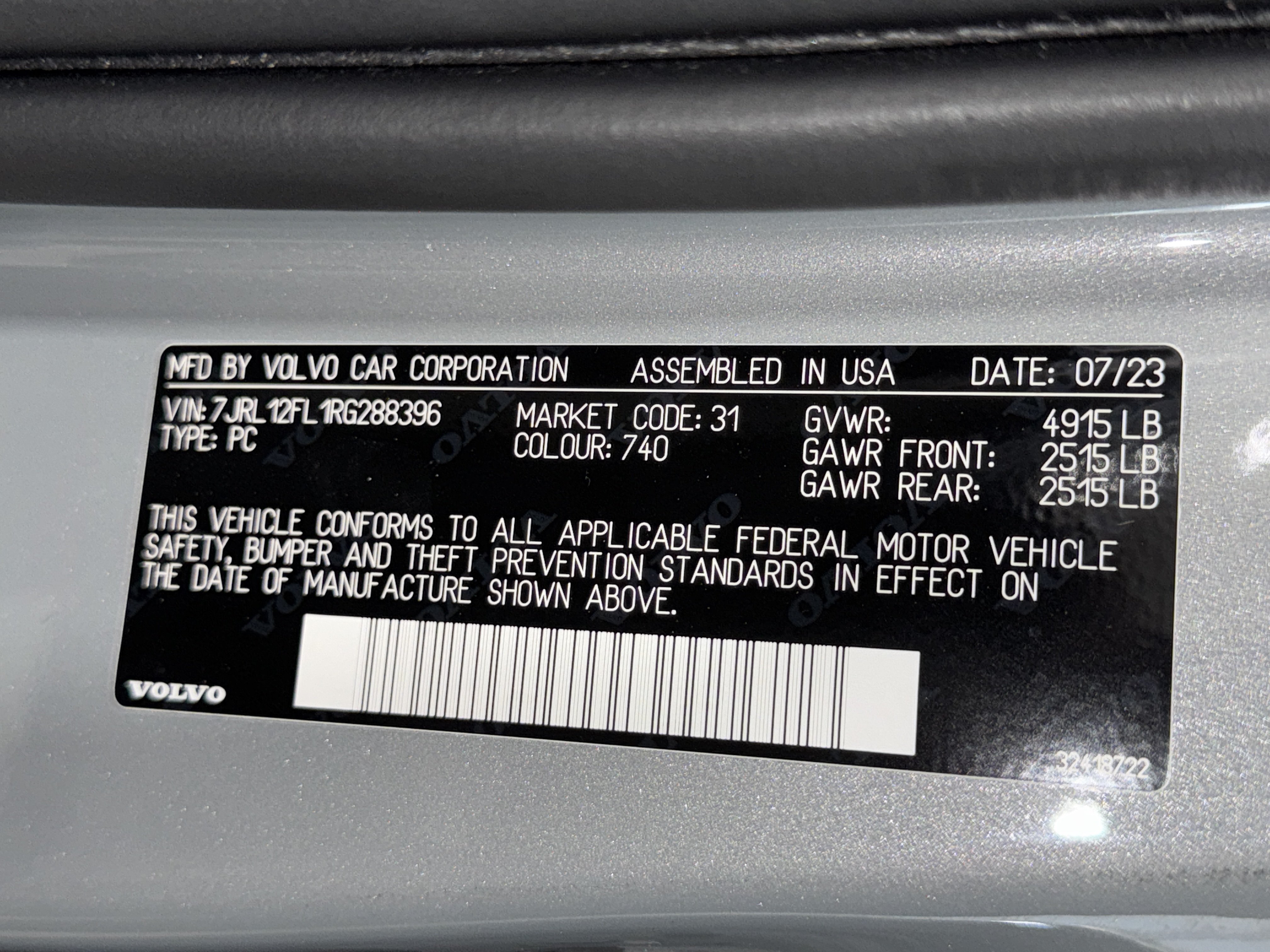 Used 2024 Volvo S60 B5 Plus w/ Climate Package FWD image 37