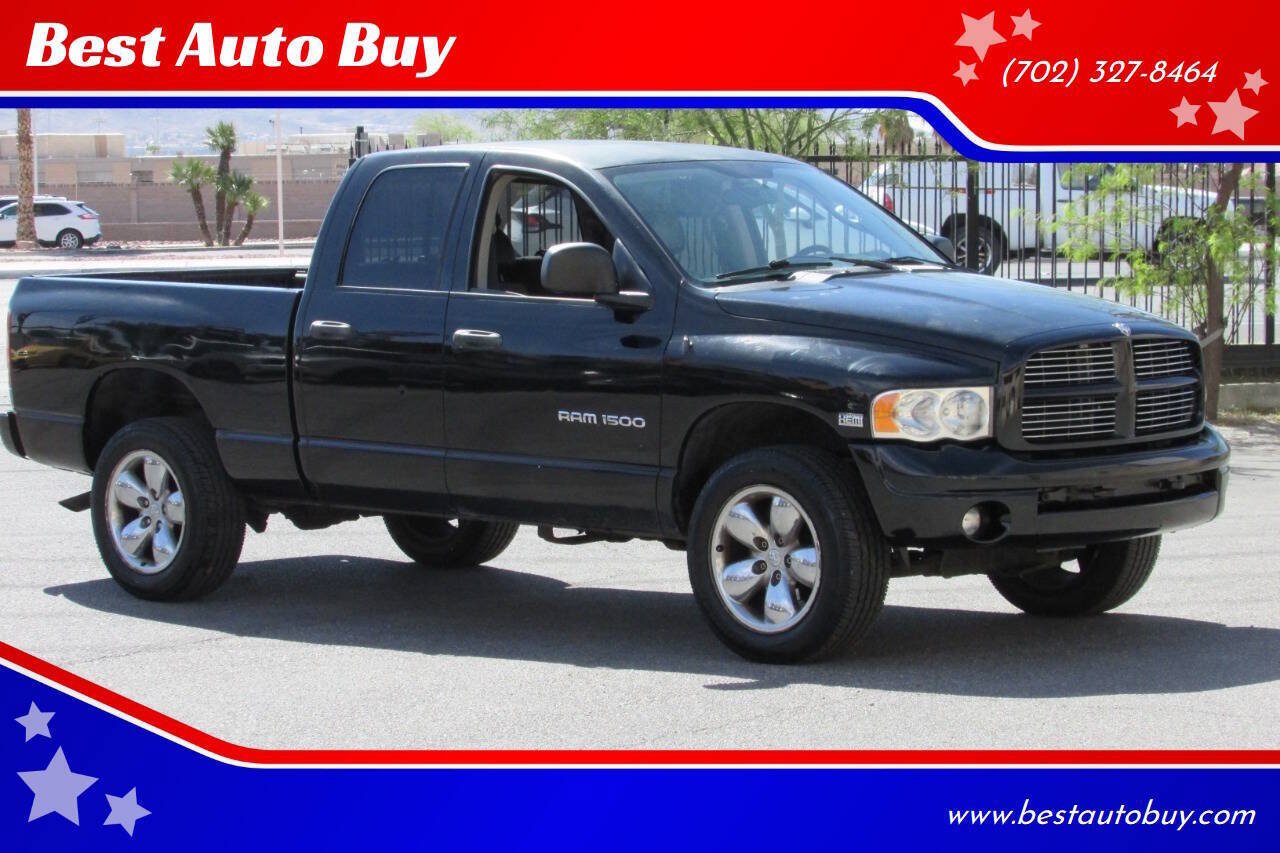 Used 2003 Dodge Ram 1500 Truck 4x4 Quad Cab image 1