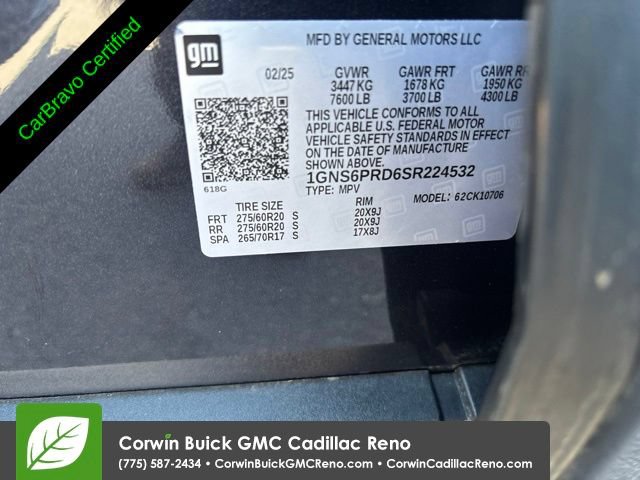 Certified 2025 Chevrolet Tahoe Z71 AWD/4WD image 44