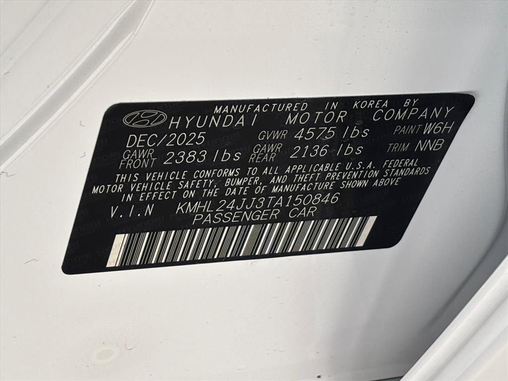 New 2026 Hyundai Sonata Blue FWD image 30