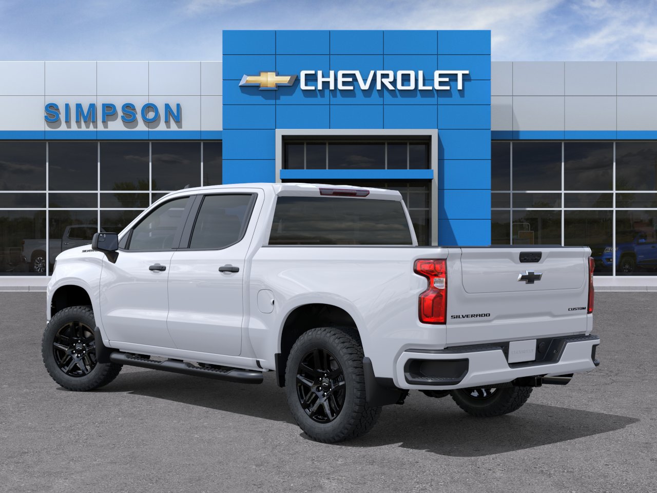 New 2026 Chevrolet Silverado 1500 Custom w/ Turbomax Blackout Package RWD image 31