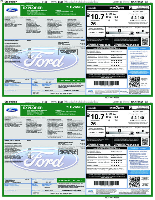Used 2022 Ford Explorer ST-Line AWD/4WD image 5