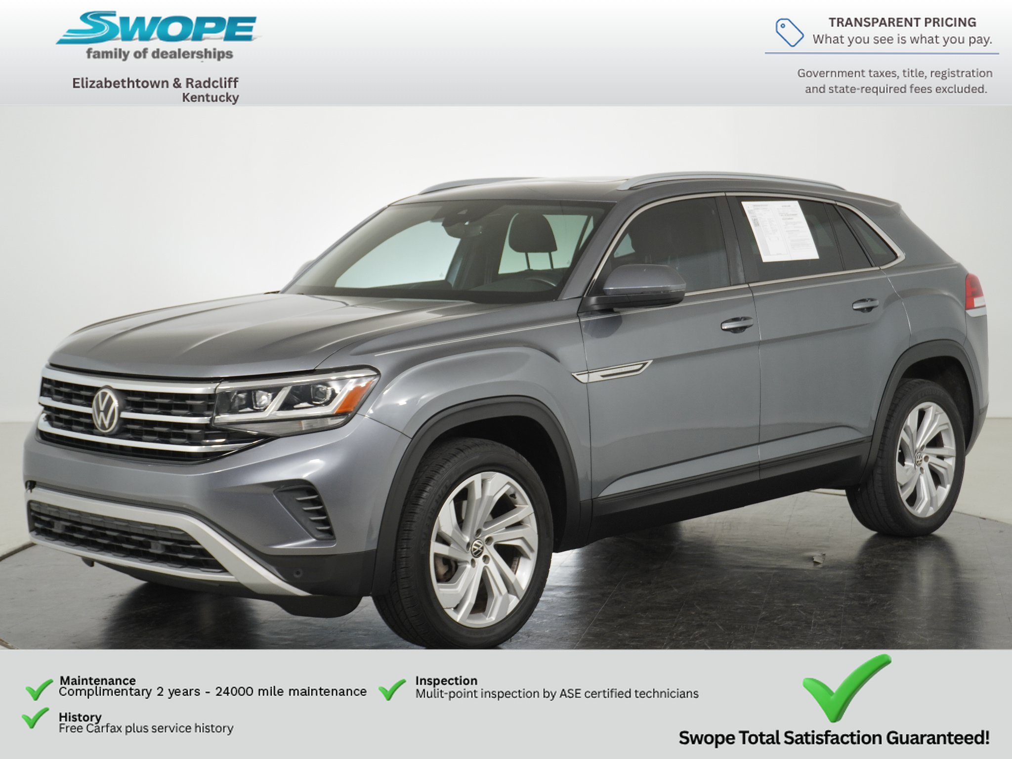 Used 2020 Volkswagen Atlas Cross Sport SEL AWD/4WD image 7
