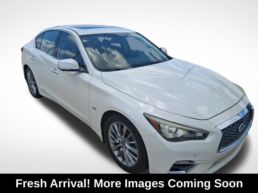 Used 2019 INFINITI Q50 Luxe w/ Essential Package (3.0T Luxe) RWD image 1