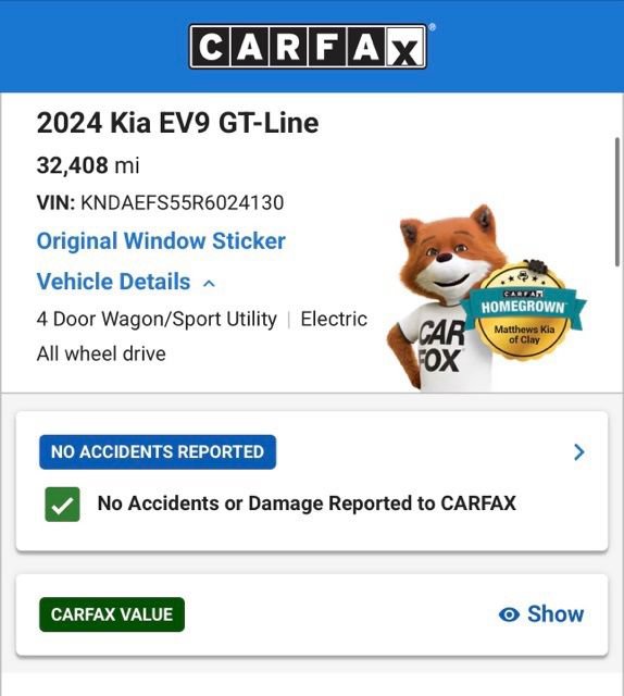 Used 2024 Kia EV9 GT-Line AWD/4WD image 4