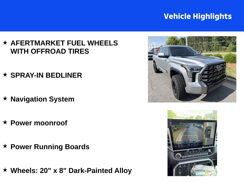 Used 2024 Toyota Tundra Platinum AWD/4WD image 4