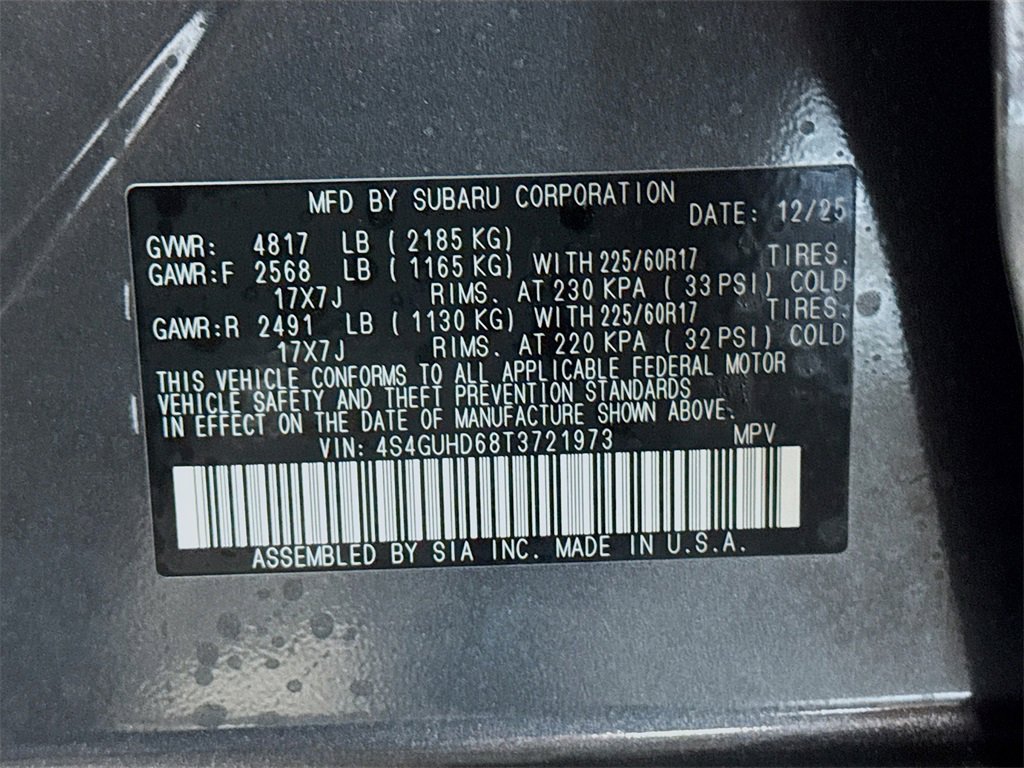 New 2026 Subaru Crosstrek 2.0i Premium image 26