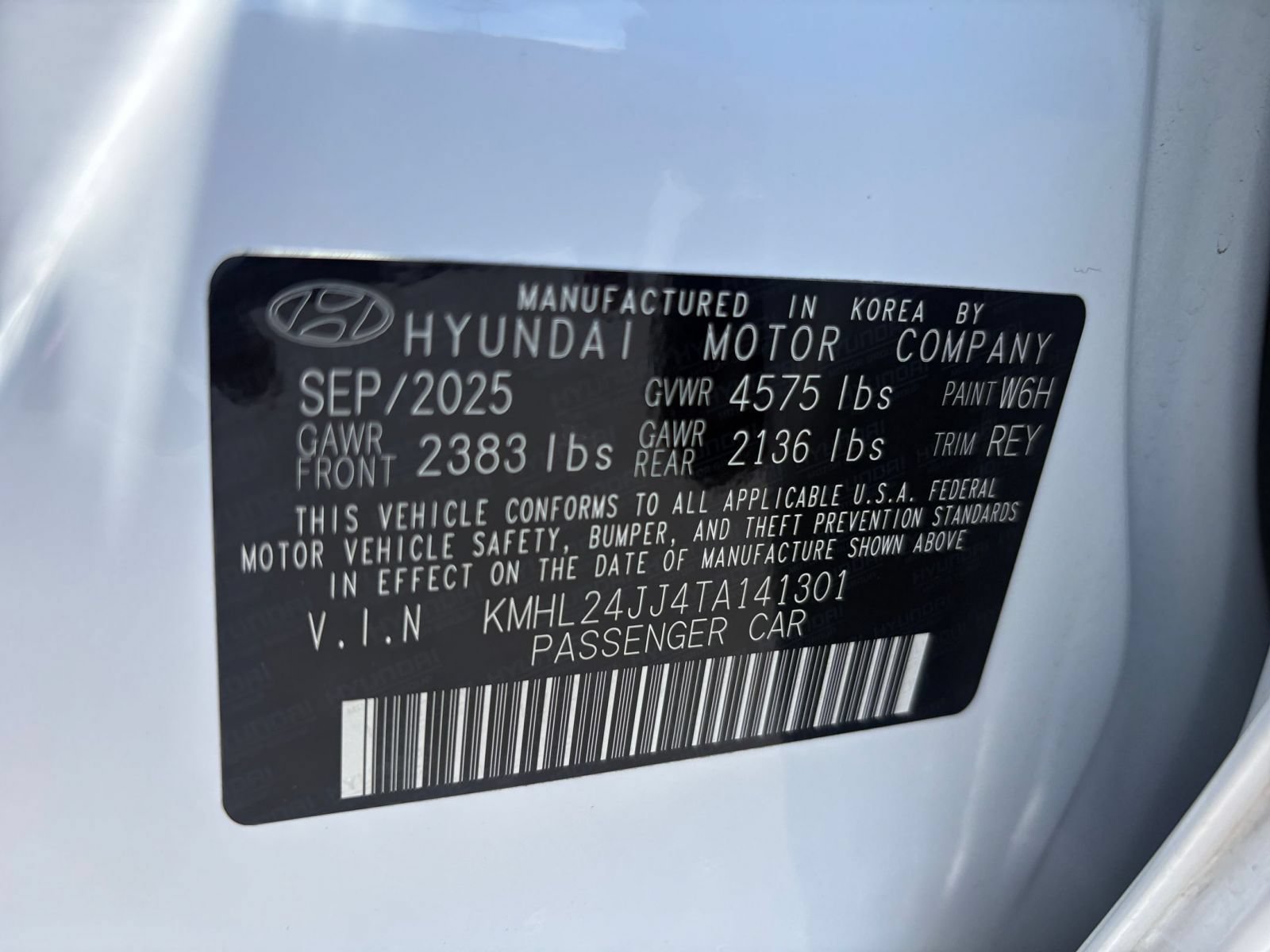 Used 2026 Hyundai Sonata Blue FWD image 30