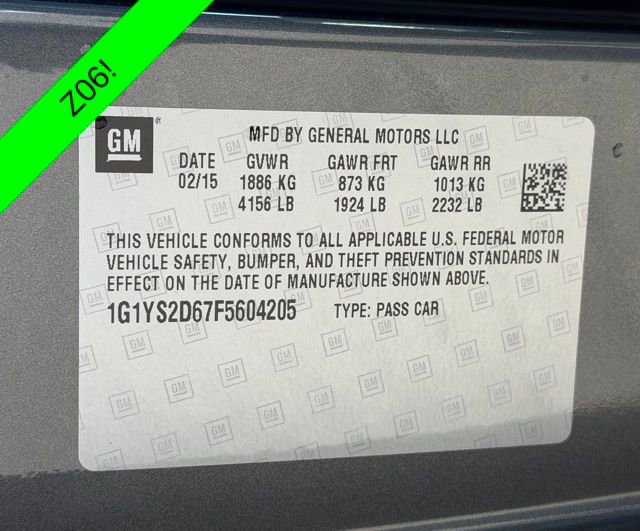 Used 2015 Chevrolet Corvette Z06 w/ 2LZ Preferred Equipment Group image 23