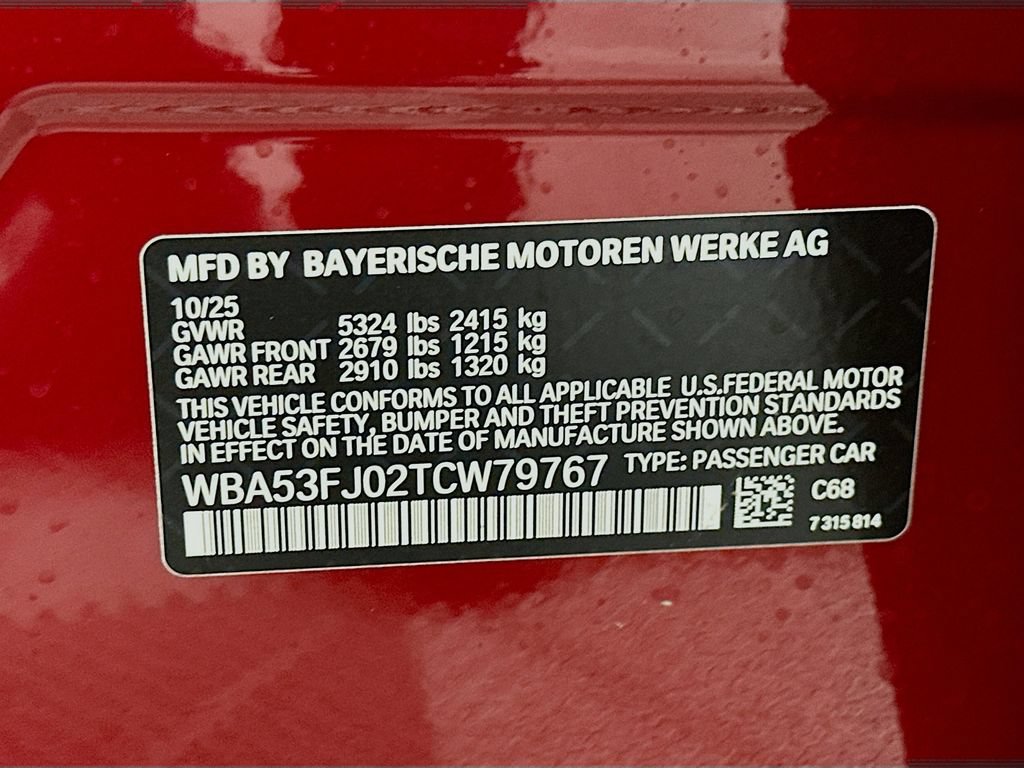 Used 2026 BMW 530i xDrive w/ M Sport Package AWD/4WD image 24