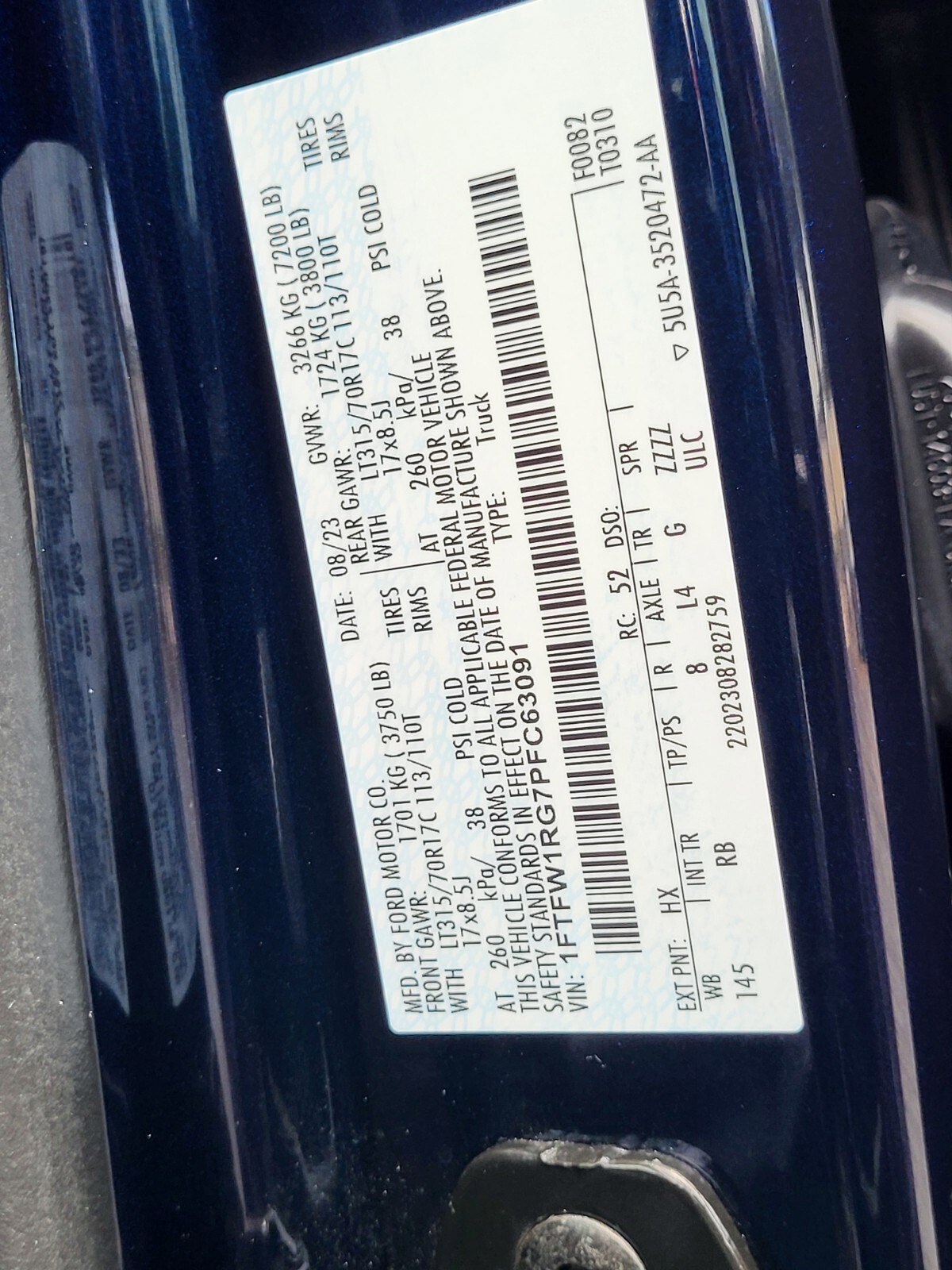 Certified 2023 Ford F150 Raptor AWD/4WD image 34