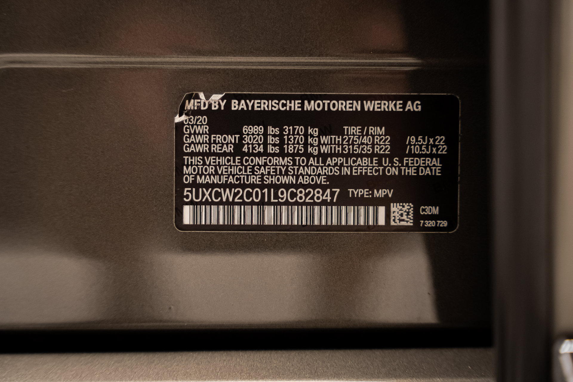 Used 2020 BMW X7 xDrive40i w/ Parking Assistance Package AWD/4WD image 59