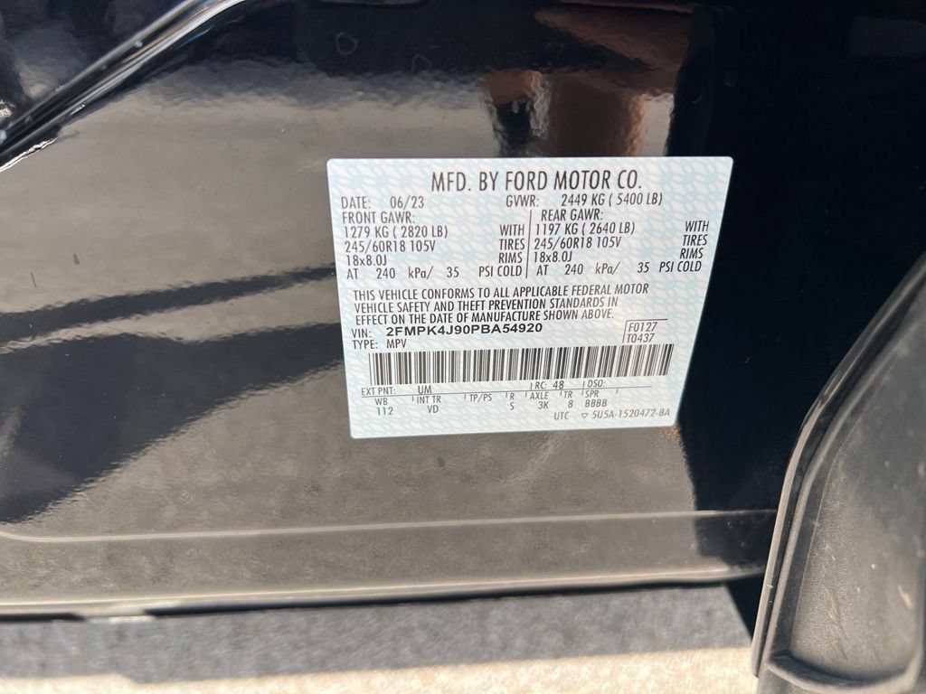 Used 2023 Ford Edge SEL AWD/4WD image 16