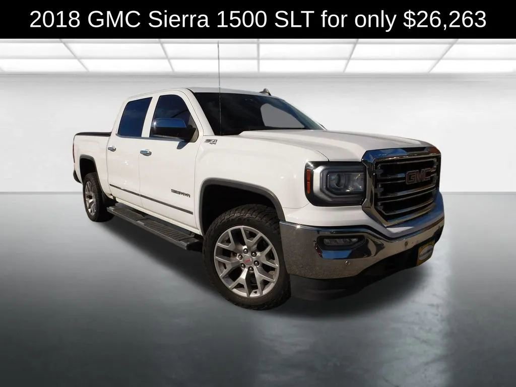 Used 2018 GMC Sierra 1500 SLT w/ SLT Premium Package