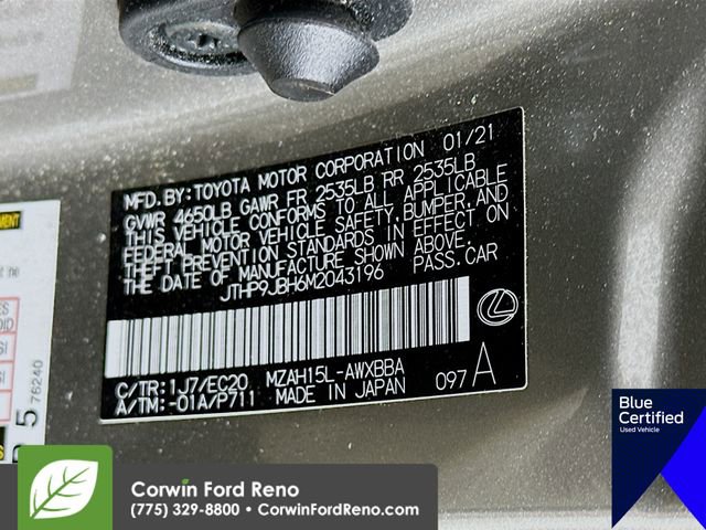 Used 2021 Lexus UX 250h w/ Premium Package image 36