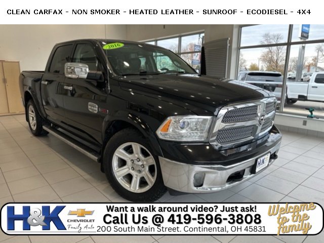 Used 2016 RAM 1500 Laramie Longhorn w/ Convenience Group