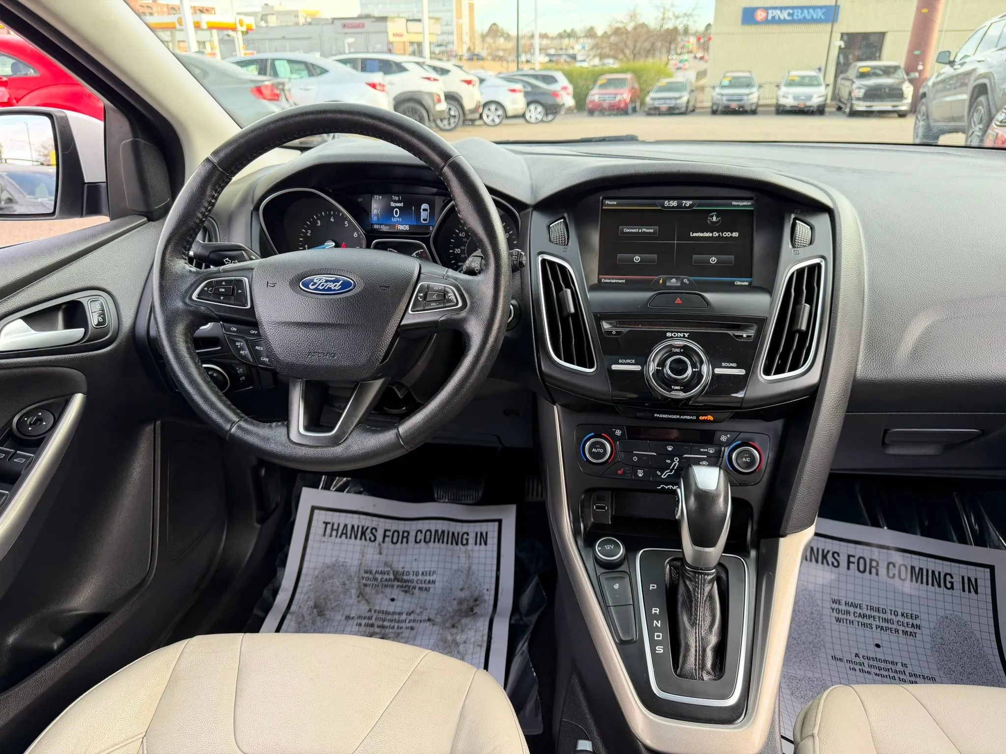 Used 2015 Ford Focus Titanium w/ Titanium Cold Weather Package image 27