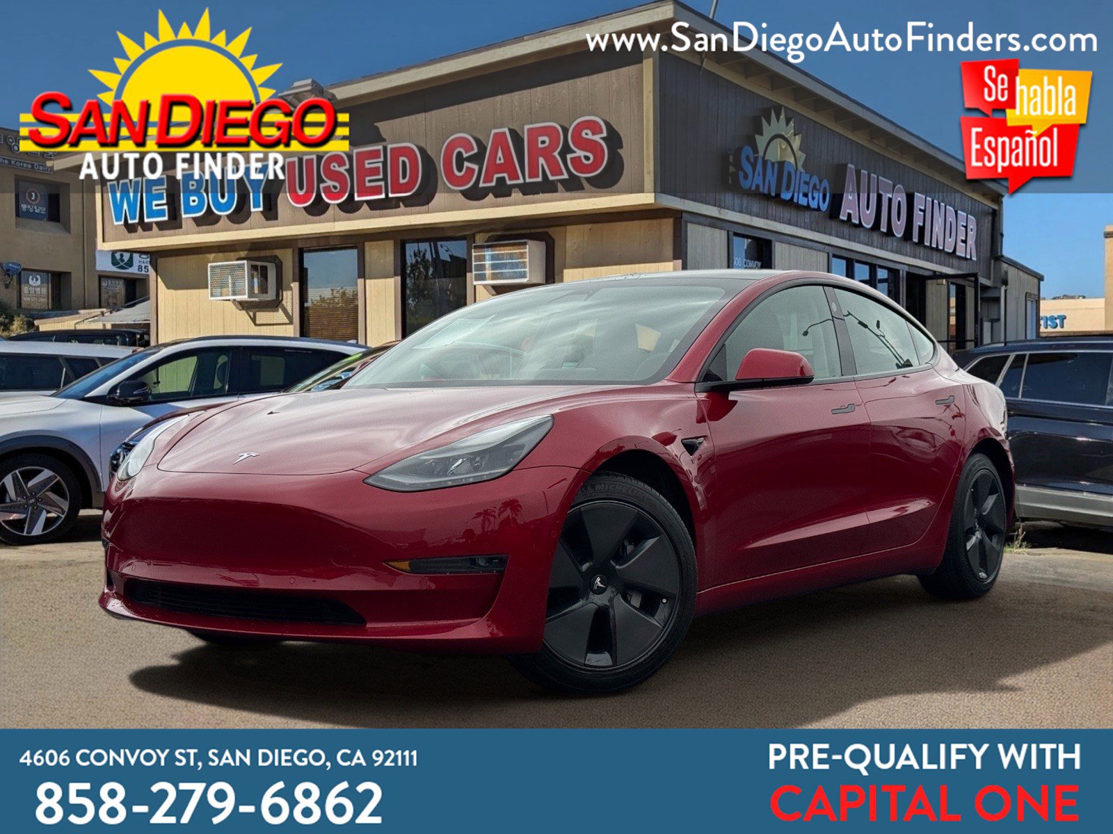 Used 2021 Tesla Model 3 RWD image 1