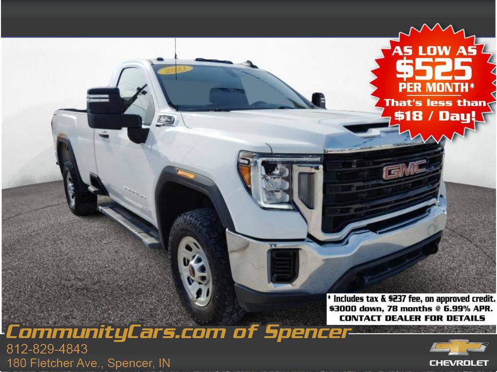 Used 2021 GMC Sierra 3500 4x4 Regular Cab w/ Convenience Package video 1