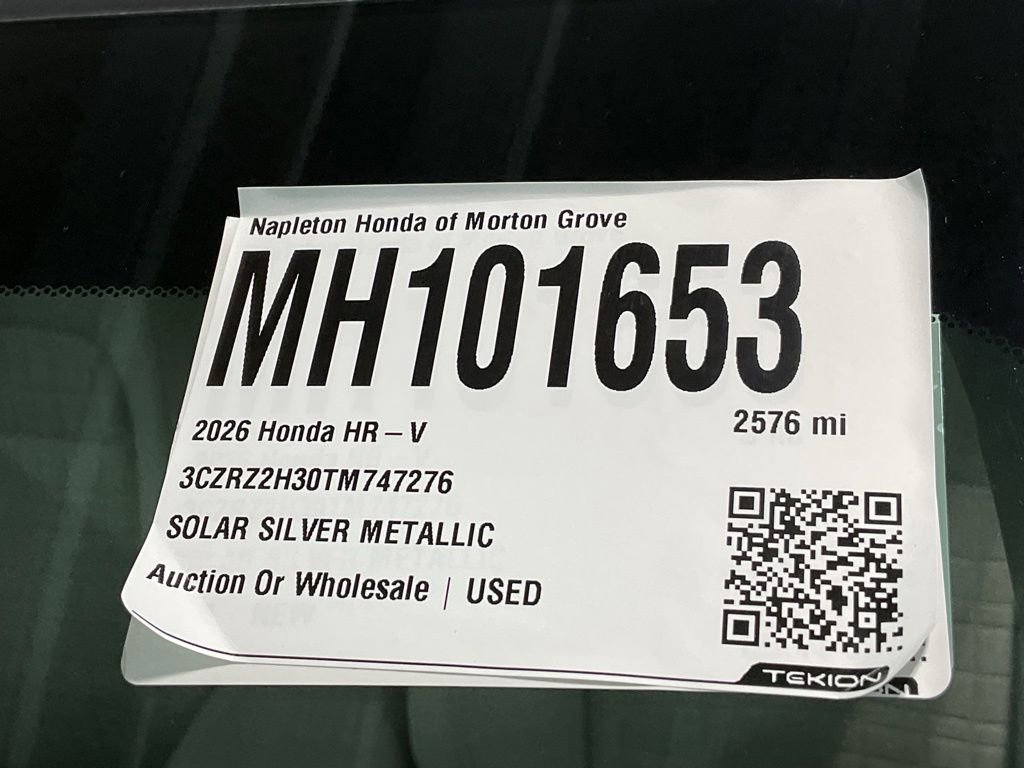 Certified 2026 Honda HR-V LX image 36
